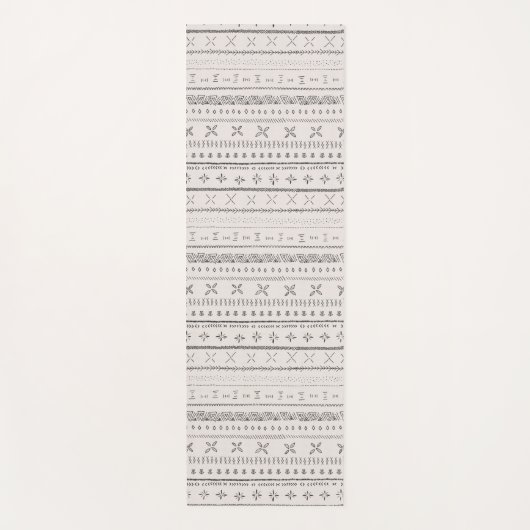 Personalisierter Boho Druck Yogamatte (Vorderseite)