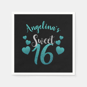 Personalisierter Bonbon 16 Serviette