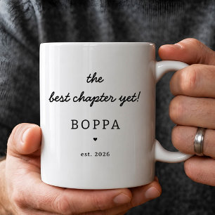 Personalisierter Boppa-Becher Neues Opa-Geschenk Kaffeetasse