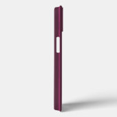 Personalisierter Bordeaux pinstripes Case-Mate iPh iPhone Hülle (Rückseite / Rechts)