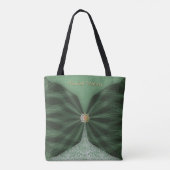 Personalisierter botanischer Baumschmuck-Textil-Il Tasche (Rückseite)