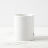 Personalisierter Botanischer Ostermug Elegantes Ge Kaffeetasse (Mittel)