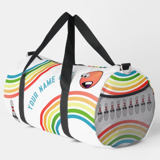 Personalisierter Bowling Duffle Bag (Rechte Ecke)