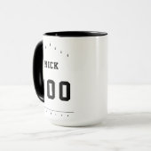 Personalisierter Bowling für benutzerdefinierten T Tasse (Vorderseite Links)