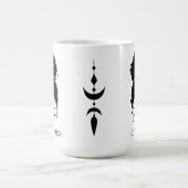 Personalisierter Bowling updo zodiac Capricorn Cof Kaffeetasse (Mittel)
