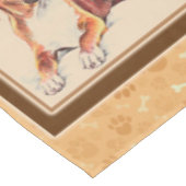 Personalisierter Boxer Dog Blanket, Tischdecke (Schrägansicht)