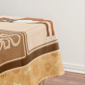 Personalisierter Boxer Dog Blanket, Tischdecke (Beispiel)