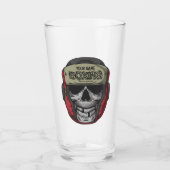 Personalisierter Boxer Fight Club Glas (Vorderseite)