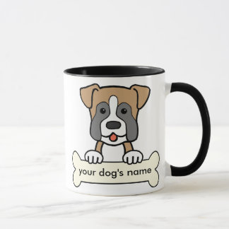 Personalisierter Boxer Tasse