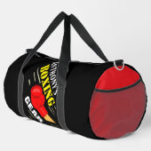 Personalisierter Boxgymnastikbeutel Duffle Bag (Rechte Ecke)