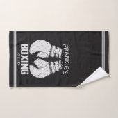 Personalisierter Boxklub Boxer Gym Fighter Handsch Badhandtuch Set (Handtuch)