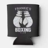 Personalisierter Boxklub Boxer Gym Fighter Handsch Dosenkühler (Rückseite)