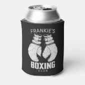 Personalisierter Boxklub Boxer Gym Fighter Handsch Dosenkühler (Kanne Rückseite)