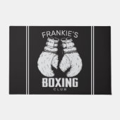 Personalisierter Boxklub Boxer Gym Fighter Handsch Fußmatte (Vorderseite)