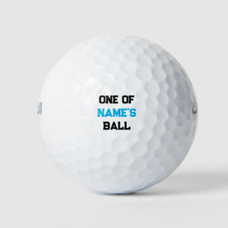 personalisierter Brauch lustig einer der Namen Gol Golfball