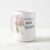 Personalisierter Braut-Squad-Kaffeebecher Kaffeetasse (Vorderseite Links)