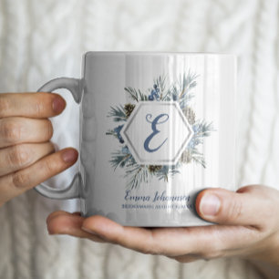 Personalisierter Brautjungfern Antrag für die Hoch Kaffeetasse