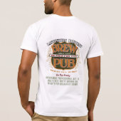 PERSONALISIERTER BREW-Publikations-Aufkleber T-Shirt (Rückseite)