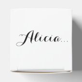 Personalisierter Bridesmaid-Vorschlag mit benutzer Geschenkschachtel (Oben)