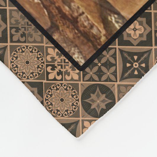 Personalisierter Brief an mein Ehemann von Ehefrau Fleecedecke (Ecke)