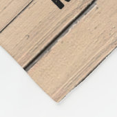 Personalisierter Brief an meine Ehefrau, Couple Va Fleecedecke (Ecke)