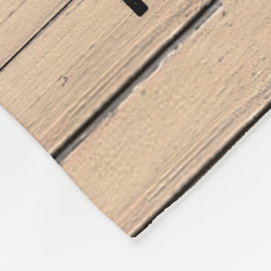 Personalisierter Brief an meine Ehefrau Fleecedecke (Ecke)