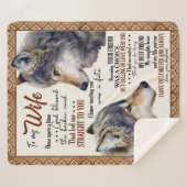 Personalisierter Brief an meine Ehefrau Liebe von Sherpadecke (Vorderseite (Horizontal))