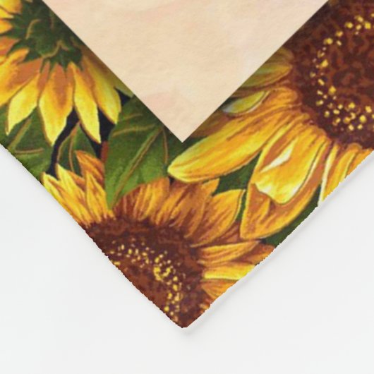 Personalisierter Brief an meine Enkelin Fleecedecke (Ecke)