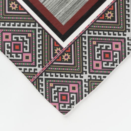 Personalisierter Brief an meine Enkelin Fleecedecke (Ecke)