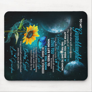 Personalisierter Brief an meine Enkelin Mousepad