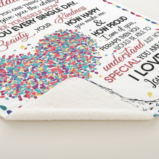 Personalisierter Brief an meine Enkelin Sherpadecke (3/4)