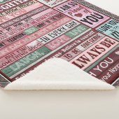 Personalisierter Brief an meine Enkelin Sherpadecke (3/4)