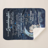 Personalisierter Brief an meine Enkelin, Sherpadecke (Vorderseite (Horizontal))