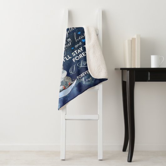 Personalisierter Brief an meine Enkelin, Sherpadecke (Beispiel)