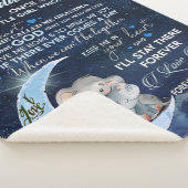 Personalisierter Brief an meine Enkelin, Sherpadecke (3/4)