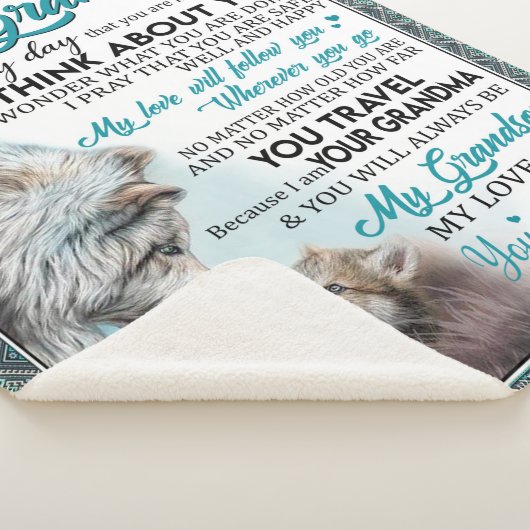 Personalisierter Brief an meine Freundin Sherpadecke (3/4)