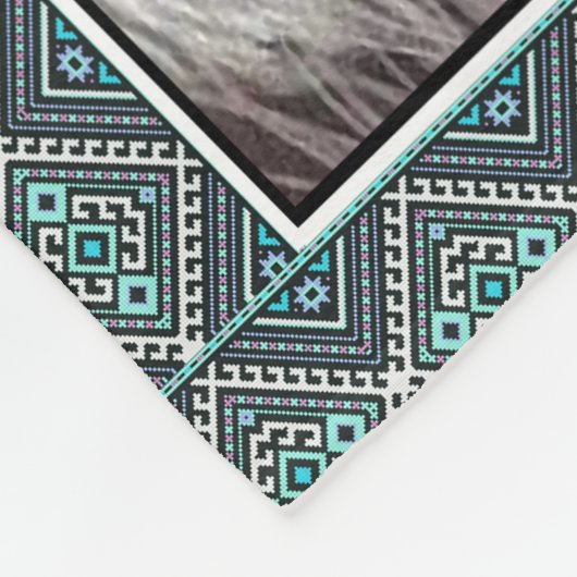 Personalisierter Brief an meine Großmutter, Liebe  Fleecedecke (Ecke)