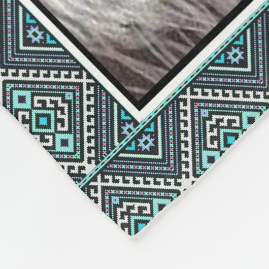 Personalisierter Brief an meine Großmutter, Liebe  Fleecedecke (Ecke)