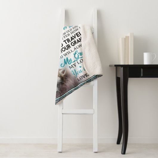 Personalisierter Brief an meine Großmutter Liebe O Sherpadecke (Beispiel)