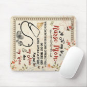 Personalisierter Brief an meine Krankenschwester-M Mousepad (Mit Mouse)