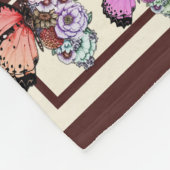 Personalisierter Brief an meine liebende Tochter Fleecedecke (Ecke)