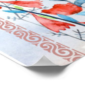 Personalisierter Brief an meine Tante Poster (Ecke)