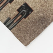 Personalisierter Brief an meine Tochter aus der Ma Fleecedecke (Ecke)