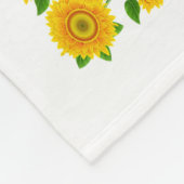 Personalisierter Brief an meine Tochter, Fleecedecke (Ecke)