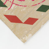 Personalisierter Brief an meine Tochter Fleecedecke (Ecke)