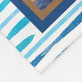 Personalisierter Brief an meine Tochter Liebe aus  Fleecedecke (Ecke)