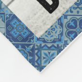 Personalisierter Brief an meine Tochter, meine Sch Fleecedecke (Ecke)