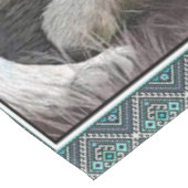 Personalisierter Brief an meinen Enkel Tischdecke (Schrägansicht)