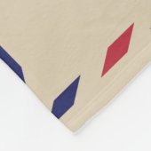 Personalisierter Brief an meinen Freund, Fleecedecke (Ecke)