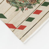 Personalisierter Brief an meinen Großvater Fleecedecke (Ecke)